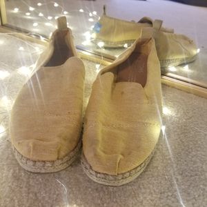 Mustard Yellow Toms Alparagatas
